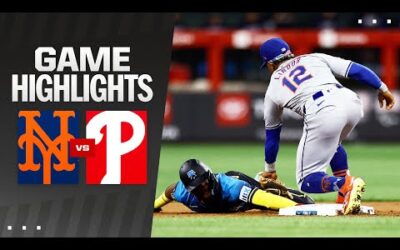 Mets vs. Phillies Game Highlights (9/13/24) | MLB Highlights