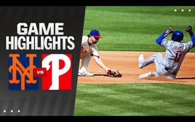 Mets vs. Phillies Game Highlights (9/15/24) | MLB Highlights