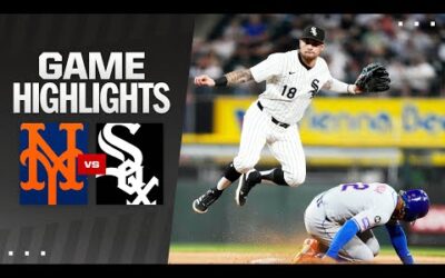 Mets vs. White Sox Game Highlights (8/31/24) | MLB Highlights