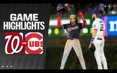 Nationals vs. Cubs Game Highlights (9/19/24) | MLB Highlights