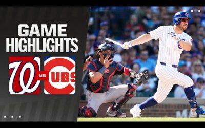 Nationals vs. Cubs Game Highlights (9/20/24) | MLB Highlights