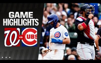 Nationals vs. Cubs Game Highlights (9/22/24) | MLB Highlights