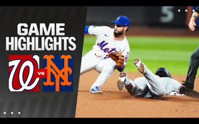 Nationals vs. Mets Game Highlights (9/16/24) | MLB Highlights