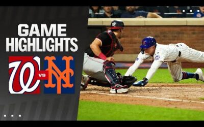 Nationals vs. Mets Game Highlights (9/18/24) | MLB Highlights