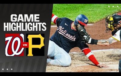 Nationals vs. Pirates Game 2 Highlights (9/7/24) | MLB Highlights