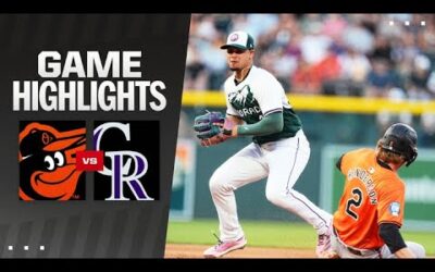 Orioles vs. Rockies Game Highlights (8/31/24) | MLB Highlights