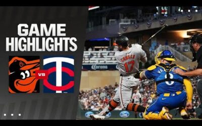 Orioles vs. Twins Game Highlights (9/27/24) | MLB Highlights