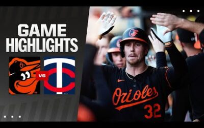 Orioles vs. Twins Game Highlights (9/28/24) | MLB Highlights