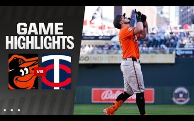 Orioles vs. Twins Game Highlights (9/29/24) | MLB Highlights