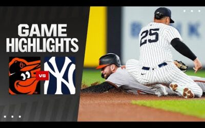 Orioles vs. Yankees Game Highlights (9/25/24) | MLB Highlights