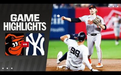 Orioles vs. Yankees Game Highlights (9/26/24) | MLB Highlights