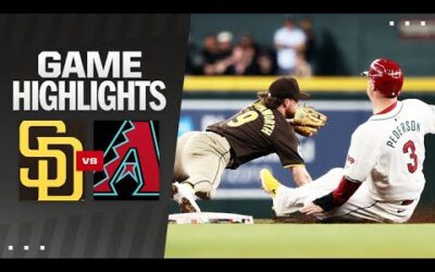 Padres vs. D-backs Game Highlights (9/27/24) | MLB Highlights