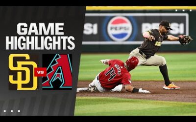 Padres vs. Diamondbacks Game Highlights (9/28/24) | MLB Highlights