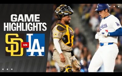 Padres vs. Dodgers Game Highlights (9/25/24) | MLB Highlights