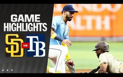 Padres vs. Rays Game Highlights (9/1/24) | MLB Highlights