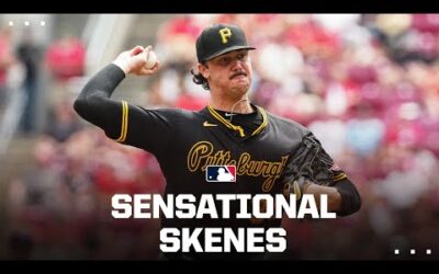 Paul Skenes lowers rookie season ERA to 1.99 (9 K in 5 IP)