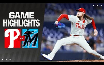 Phillies vs. Marlins Game Highlights (9/5/24) | MLB Highlights