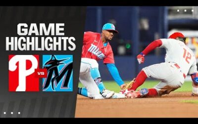 Phillies vs. Marlins Game Highlights (9/7/24) | MLB Highlights