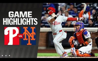 Phillies vs. Mets Game Highlights (9/22/24) | MLB Highlights