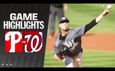 Phillies vs. Nationals Game Highlights (9/28/24) | MLB Highlights