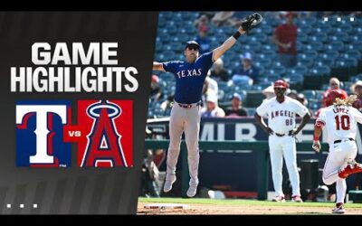 Rangers vs. Angels Game Highlights (9/29/24) | MLB Highlights