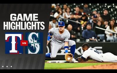 Rangers vs. Mariners Game Highlights (9/12/24) | MLB Highlights