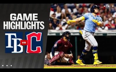 Rays vs. Guardians Game Highlights (9/13/24) | MLB Highlights