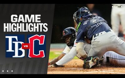 Rays vs. Guardians Game Highlights (9/14/24) | MLB Highlights