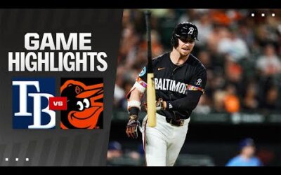 Rays vs. Orioles Game Highlights (9/6/24) | MLB Highlights