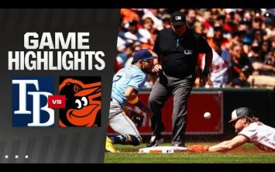 Rays vs. Orioles Game Highlights (9/8/24) | MLB Highlights