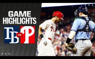 Rays vs. Phillies Game Highlights (9/10/24) | MLB Highlights