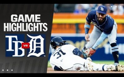 Rays vs. Tigers Game Highlights (9/25/24) | MLB Highlights