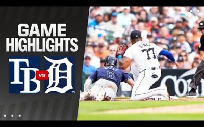 Rays vs. Tigers Game Highlights (9/26/24) | MLB Highlights