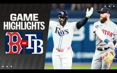 Red Sox vs. Rays Game Highlights (9/17/24) | MLB Highlights