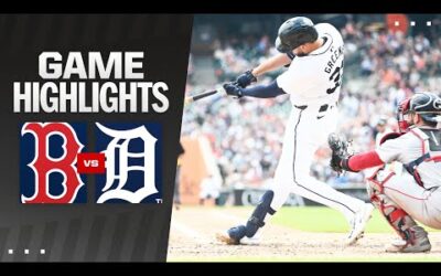 Red Sox vs. Tigers Game Highlights (9/1/24) | MLB Highlights