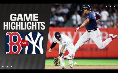 Red Sox vs. Yankees Game Highlights (9/13/24) | MLB Highlights