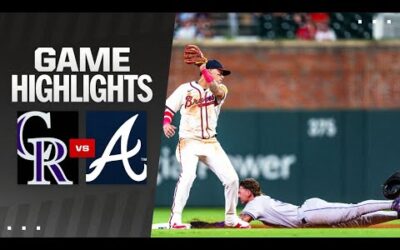 Rockies vs. Braves Game Highlights (9/5/24) | MLB Highlights