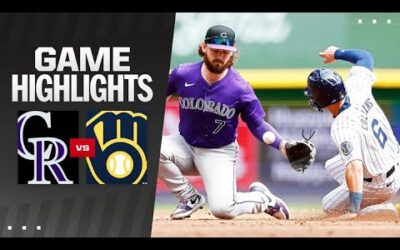 Rockies vs. Brewers Game Highlights (9/8/24) | MLB Highlights