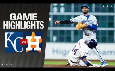 Royals vs. Astros Game Highlights (8/31/24) | MLB Highlights