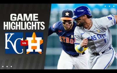 Royals vs. Astros Game Highlights (9/1/24) | MLB Highlights