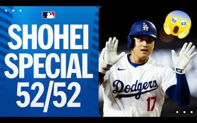 SHOHEI SPECIAL! Shohei Ohtani has his 52nd stolen base to go with his 52 homers! | 大谷翔平ハイライト