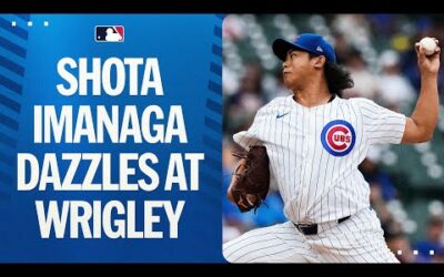 Shota Imanaga delivers another STRONG performance on the mound | 今永昇太ハイライト