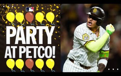 THE VIBES ARE OFF THE CHARTS! Manny Machado sends Petco Park into a FRENZY! 🎉