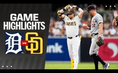 Tigers vs. Padres Game Highlights (9/5/24) | MLB Highlights