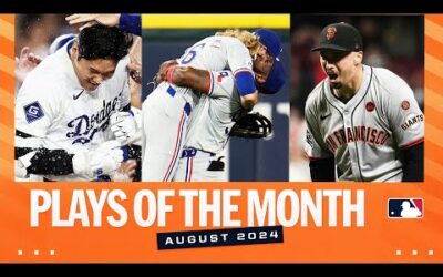 Top 25 Plays of August 2024 (ft. Shohei Ohtani walk-off grand slam, Blake Snell’s no-hitter & more!)