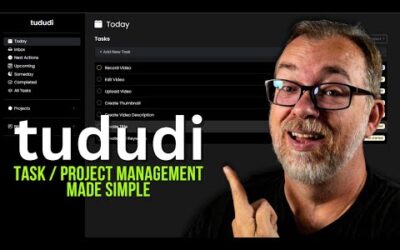 Tududi – Task / Project Management Made Simple