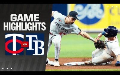 Twins vs. Rays Game Highlights (9/2/24) | MLB Highlights