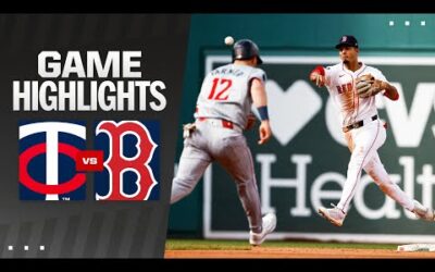 Twins vs. Red Sox Game One Highlights (9/22/24) | MLB Highlights