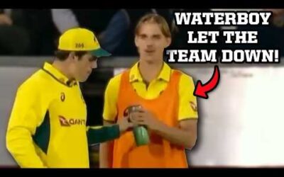 Waterboy interferes with Marnus Labuschagne’s ability to make the play, a breakdown