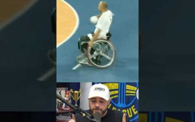 Wheelchair handball encourages spinning, a breakdown #sports #handball #wheelchair #paralympics